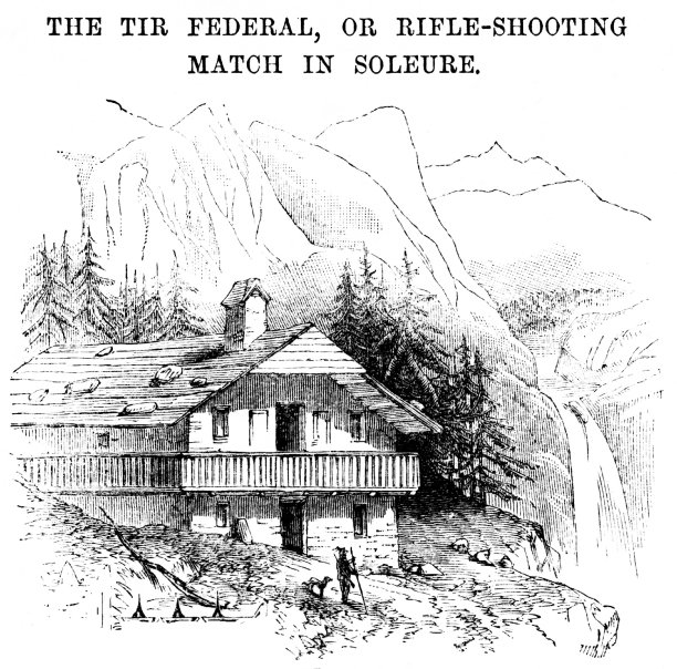 瑞士索尔雷有组织射击协会联邦节图片下载