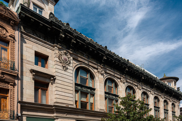 墨西哥城中心的历史建筑图片下载