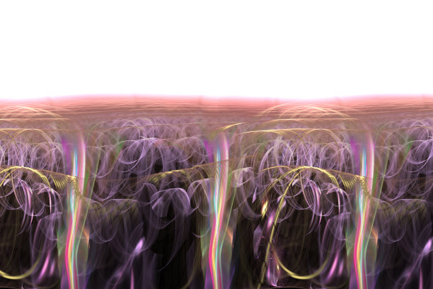 波浪，无缝水平图案图片下载