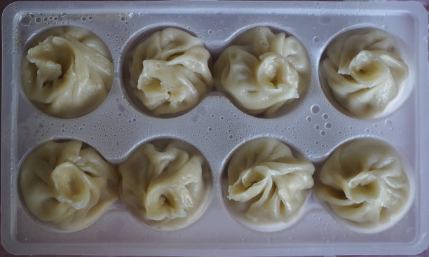 在家蒸汤圆图片下载