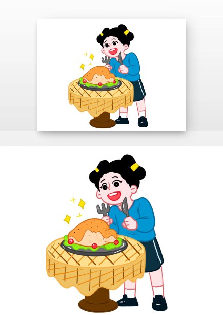 感恩节女孩享用火鸡图片下载