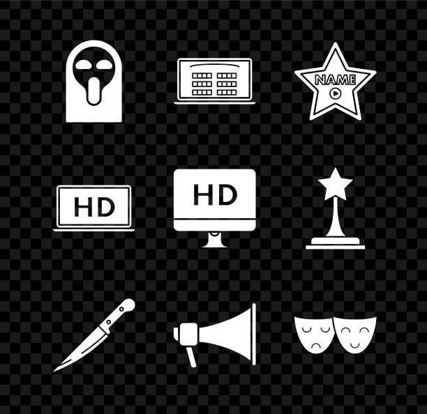 设置搞笑恐怖的鬼面具刀扩音器图片下载