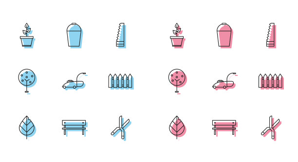 在盆栽园艺中设置线叶板凳植物图片下载