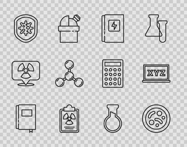 集行书菌电板辐射图片下载