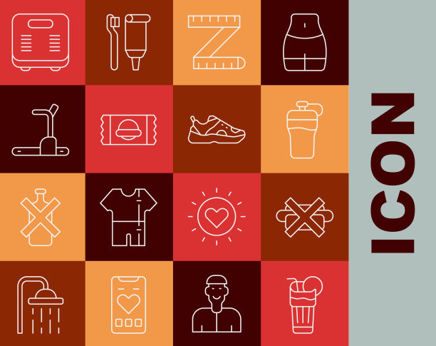 集行新鲜冰沙无垃圾食品健身图片下载