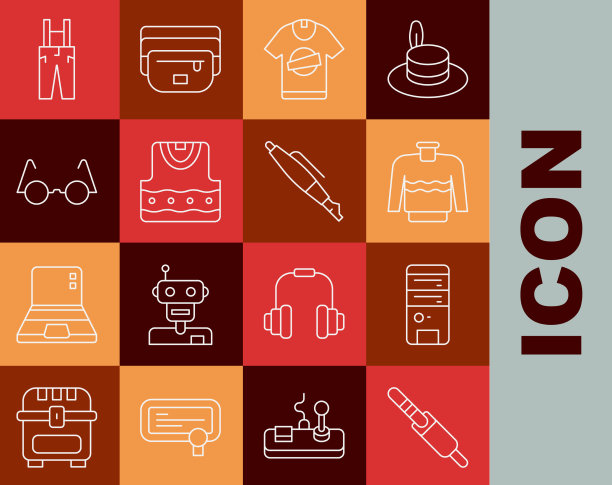 套装线音频插孔电脑毛衣t恤图片下载