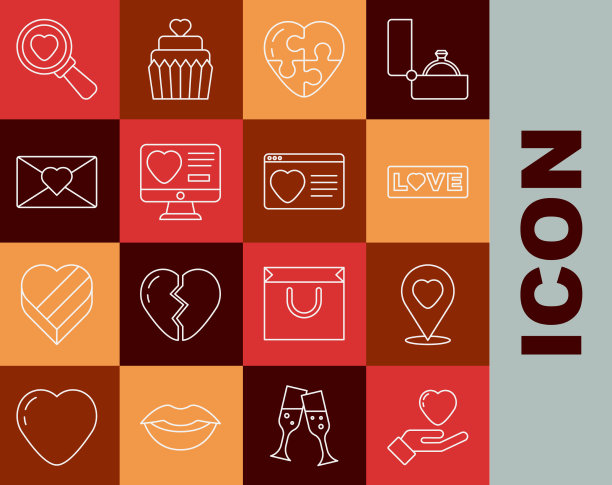 心在手的位置设线用心爱图片下载