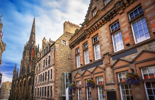 英国苏格兰皇家首府图片下载