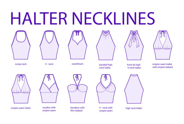 套领口吊带衣服-上衣，衬衫甜心，前领带，勺子，帝国，v领技术时尚插画与合身的身体。平服装模板。男女不限的CAD模型图片下载