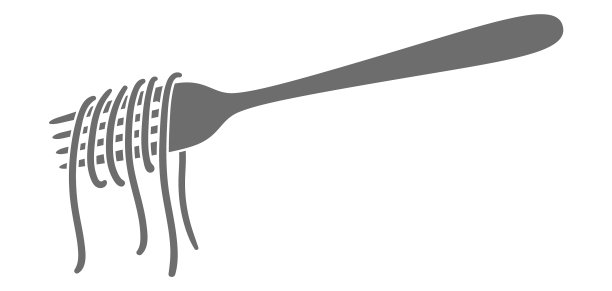 意大利面，叉子上的意大利面图片下载