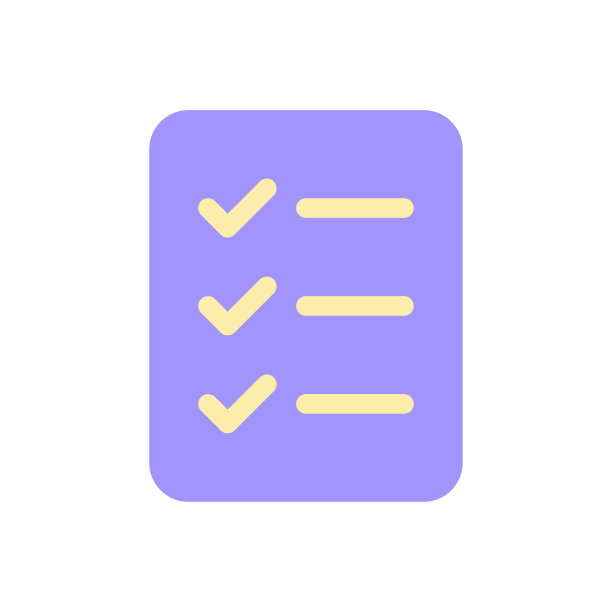 完成的任务清单像素完美的平面渐变颜色ui图标图片下载