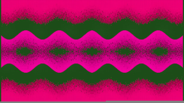 催眠的复古科幻迷幻波浪背景。图片下载