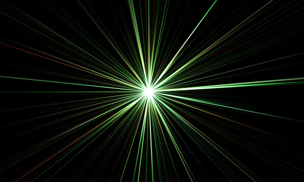 闪光的爆炸光效果图像图片下载