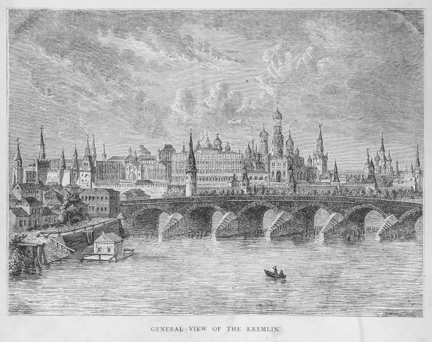 克里姆林宫全景图片下载