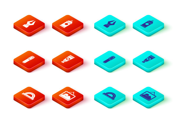 设置量角器画面风景笔笔管图片下载