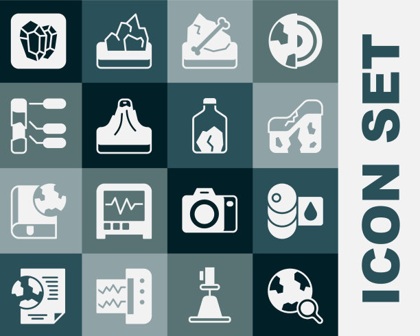 把放大镜装上球形桶油图片下载