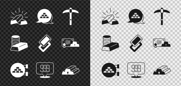 设置金条鹤嘴锄珠宝店24k币用图片下载