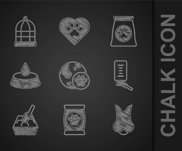 设世界宠物食品袋狗饮水小图片下载