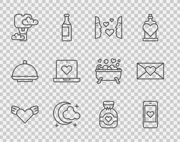 集行心与翼动心爱于图片下载