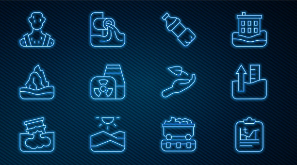 设线全球变暖上升水位瓶图片下载