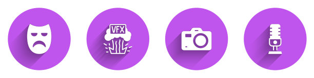 设置戏剧戏剧面具VFX照片相机和图片下载