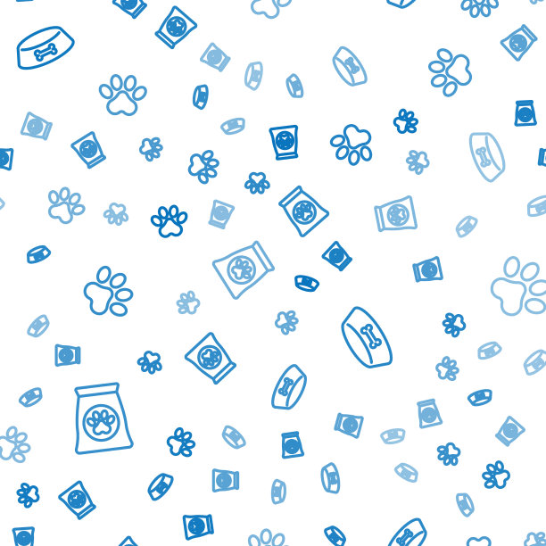 设置线袋的食物宠物宠物碗猫狗和图片下载