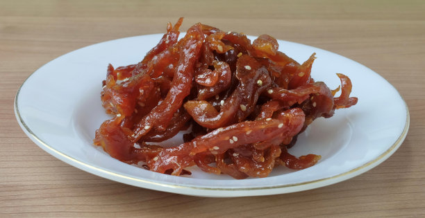 牛肉干或油炸牛肉图片下载