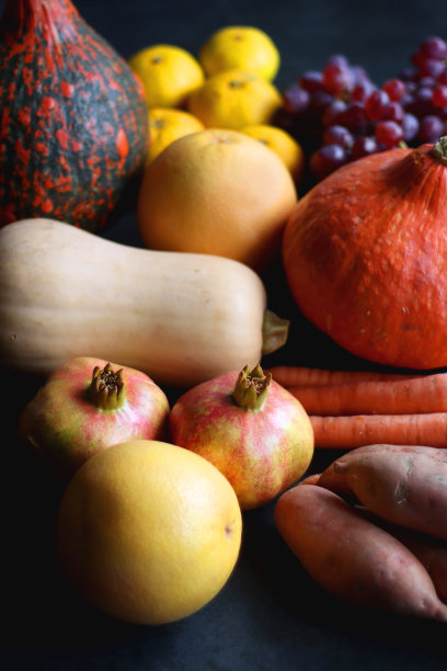 秋季果蔬品种繁多图片下载