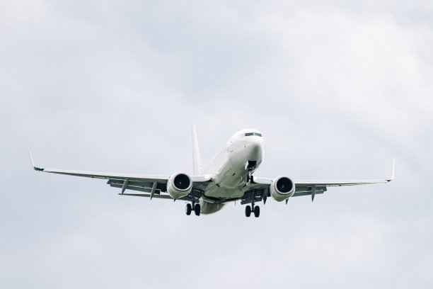 一架飞机在空中图片下载