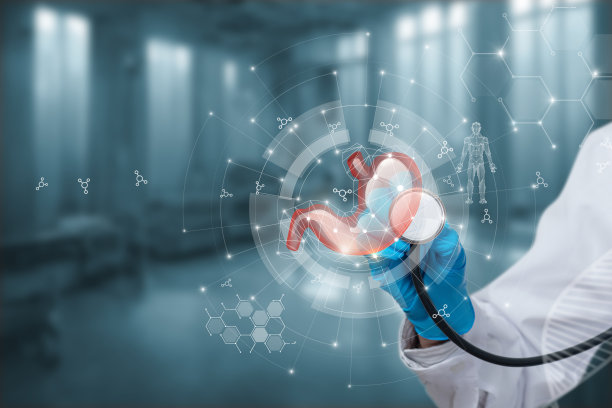 胃的诊断和治疗的概念。图片下载