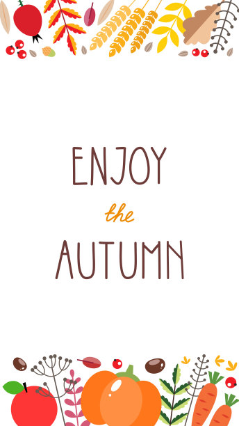 秋天背景模板图片下载