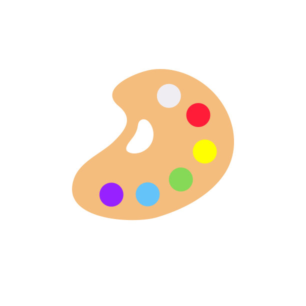 绘画用品，调色板，彩色管，水彩，油画颜料，丙烯酸颜料。图片下载