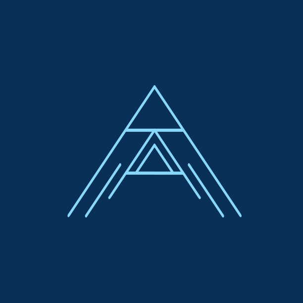 信一个标志。箭头科技签名图标。图片下载