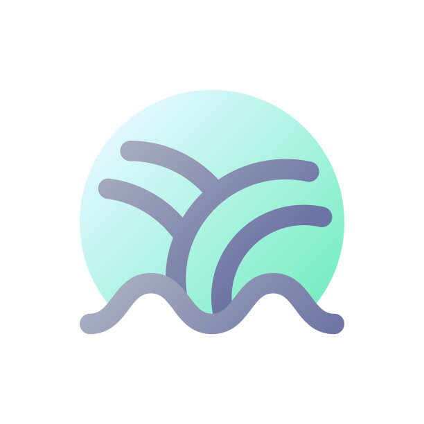 沙滩排球像素完美的平面渐变颜色ui图标图片下载