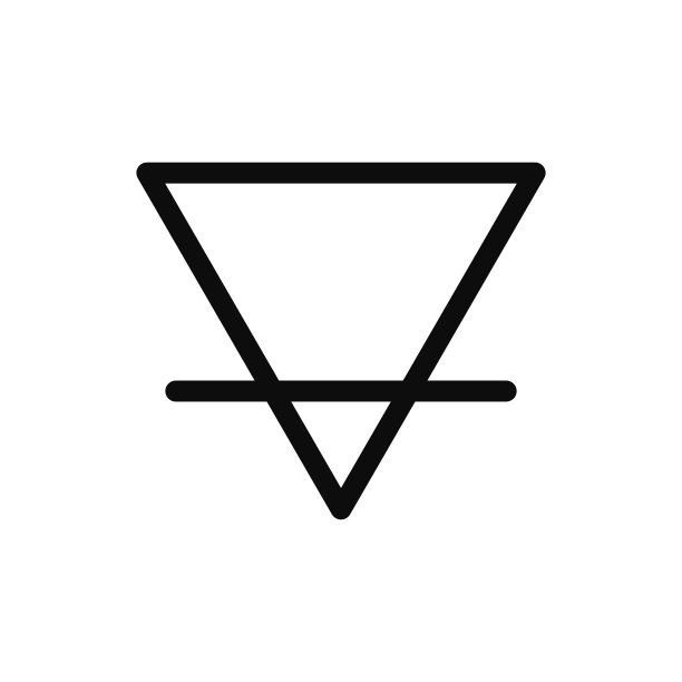 深奥的地球矢量线符号图片下载