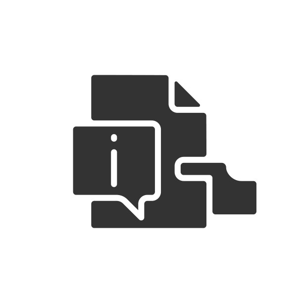 阅读说明黑色符号图标图片下载