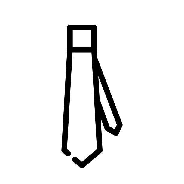 领带图标设计模板图片下载