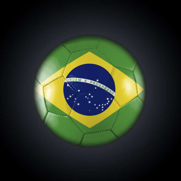 有国旗的足球。图片下载