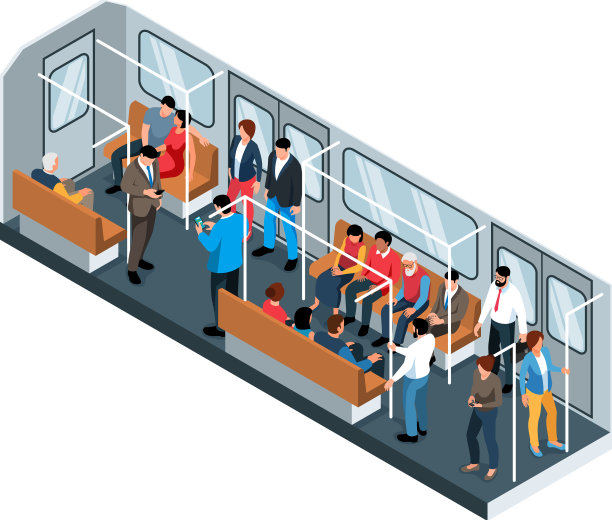 等距地铁概念图片下载