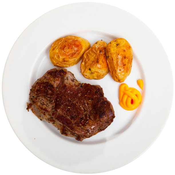 开胃的牛肉配土豆图片下载