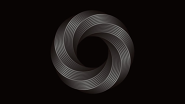 抽象圆向量图形。图片下载