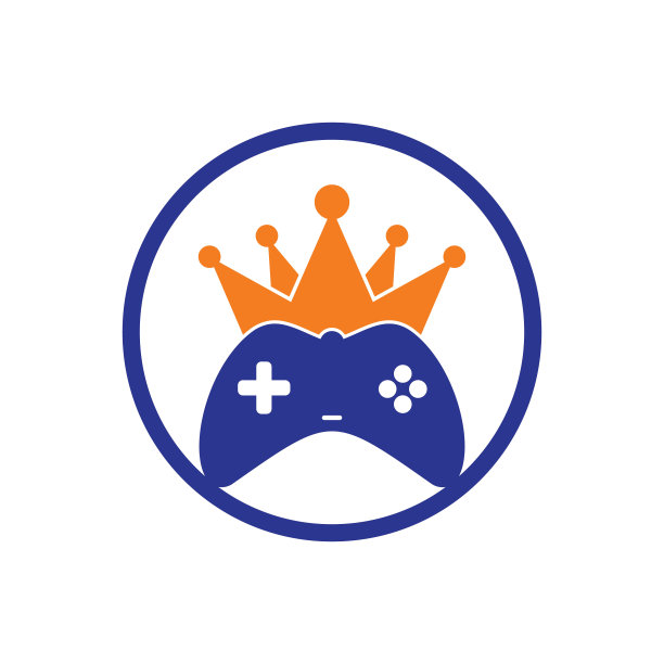 游戏王Logo图标设计。手柄之王logo矢量设计图片下载