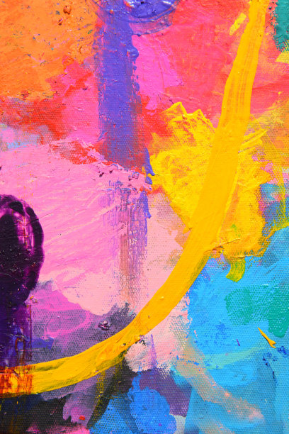 抽象色彩绘画的纹理背景图片下载