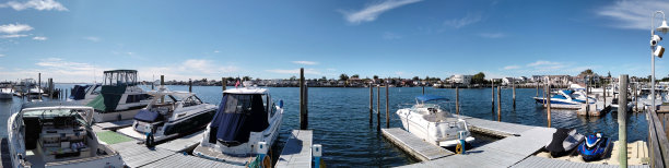 湾侧缝全景图片下载