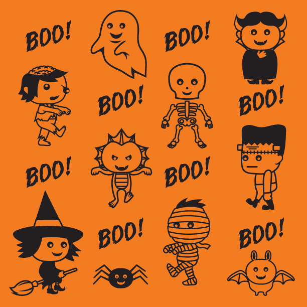 万圣节的背景图片下载