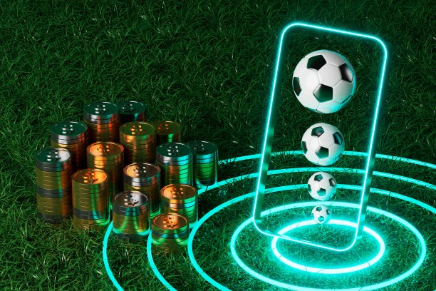 足球球对象、运动球设计、足球元素概念、3d插画、抽象足球技术、智能手机移动屏幕、绿色草地、在线体育直播、赌场体育业务图片下载