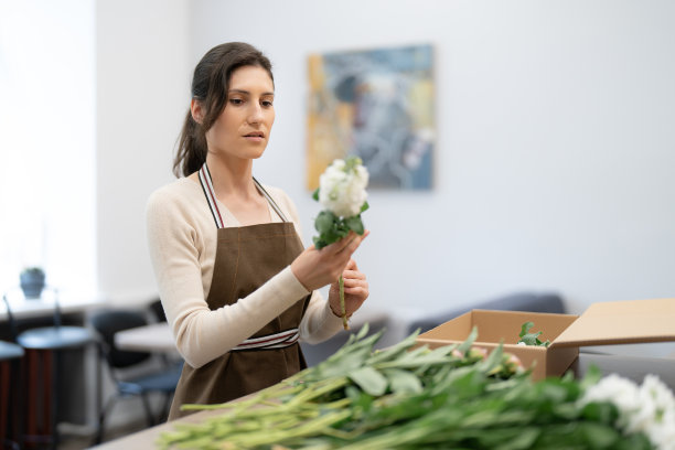 花商与花图片下载