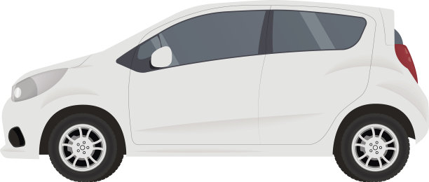 汽车白色车辆模型图片下载