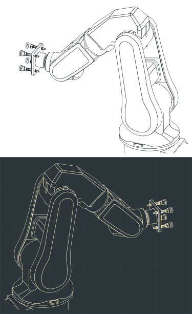 工业机器人吸盘设计图图片下载