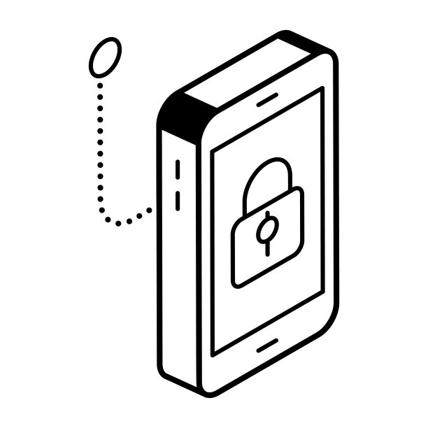 文件共享的等距轮廓图标图片下载